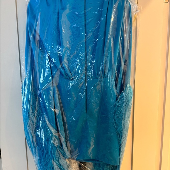 Bronx & Banco x Revolve Geisha Mini Dress in Aqua - Picture 5 of 11